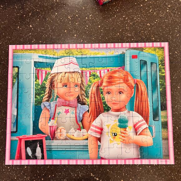 Ravensburger Our Generation Puzzle Ice Cream Stand 100 Piece XXL Kids Puzzle - Picture 3 of 4